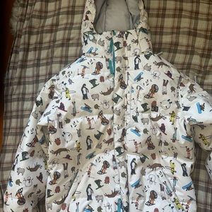 DC glow in the dark snow jacket
